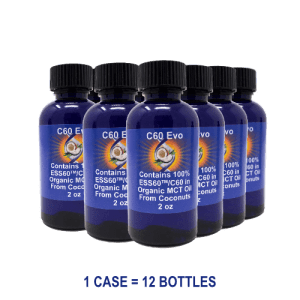 C60 Evo 2 oz Case MCT Coconut Oil